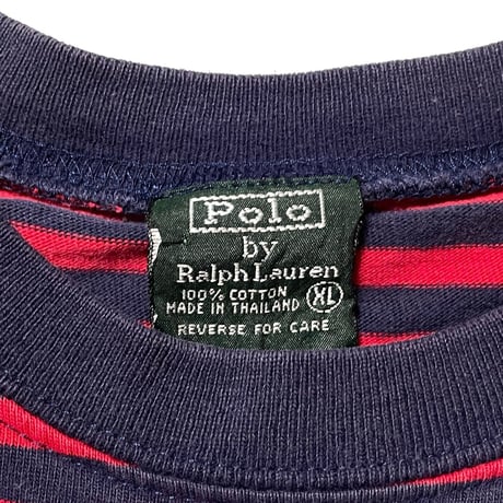 POLO RALPHLAUREN　"US FLAG" STRIPE S/S TEE