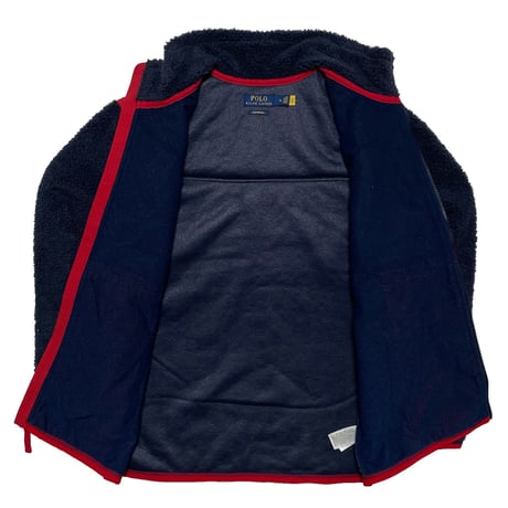 POLO RALPHLAUREN　"MESH LINING" FLEECE JACKET