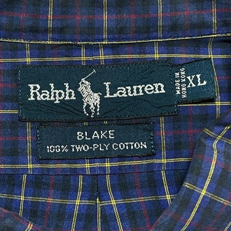 RALPHLAUREN　"BLAKE" BUTTONDOWN SHIRT