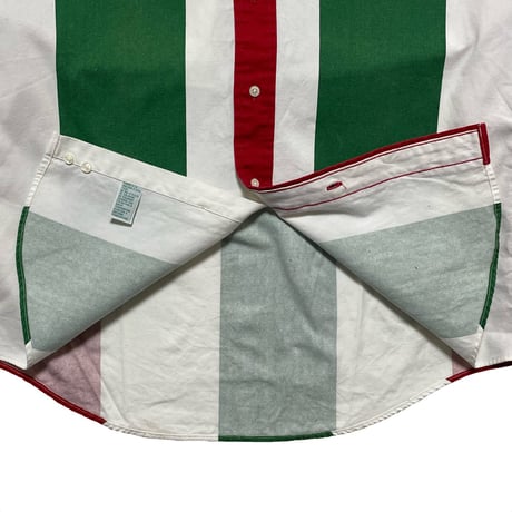 POLO RALPHLAUREN　"STRIPED" BUTTON DOWN SHIRT