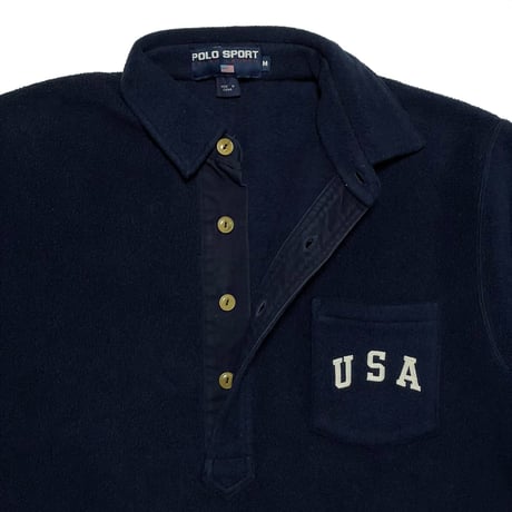 POLO SPORT RALPHLAUREN　"PULL-OVER" FLEECE JACKET