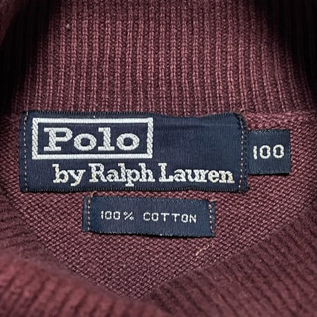 POLO RALPHLAUREN　TURTLENECK SWEATER
