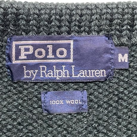 POLO RALPHLAUREN　"P-MARK" SWEATER