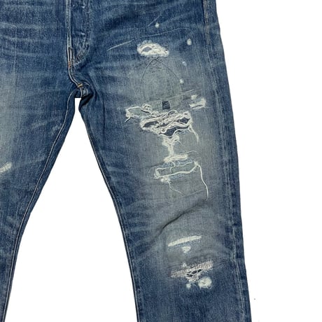 POLO RALPHLAUREN　"THE VARICK SLIM STRAIGHT" DENIM PANTS