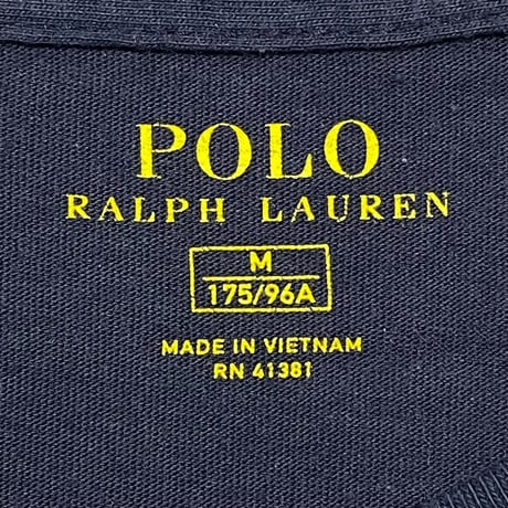 POLO RALPHLAUREN　"POLO LOGO" S/S TEE