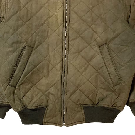 POLO RALPHLAUREN　"OIL COATING" QUILTING JACKET