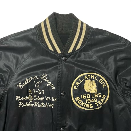 POLO RALPHLAUREN　 "NEW YORK BOXING CLUB"  REVERSIBLE JACKET (S)