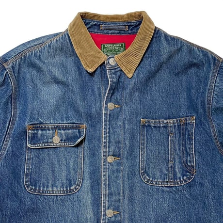 POLO COUNTRY RALPHLAUREN　"CORDUROY COLLER" COVERALLS