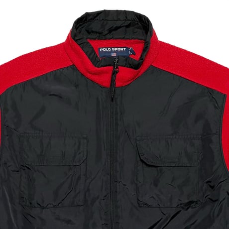 POLO SPORT RALPHLAUREN　 FLEECE JACKET (RED)