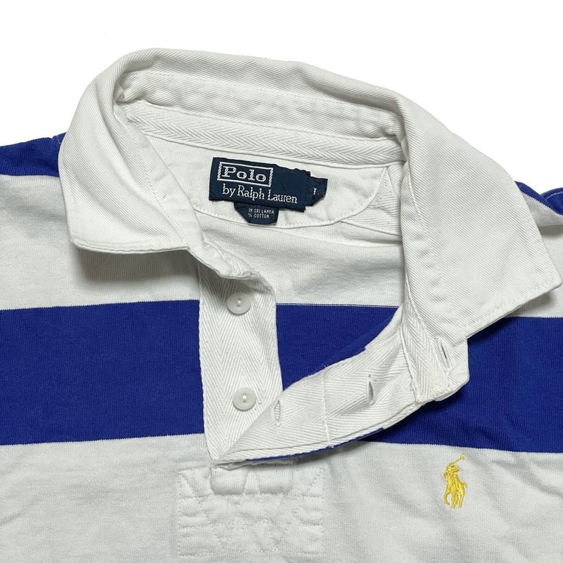 POLO RALPHLAUREN BORDER RUGBY SHIRT | RICKEY MA