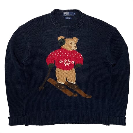 POLO RALPHLAUREN　"SKIING BEAR" SWEATER