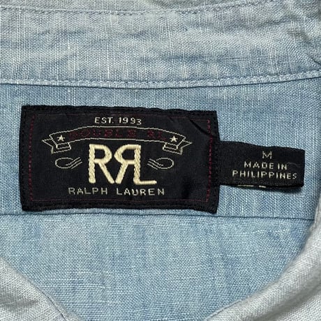 RRL RALPHLAUREN　"CHAMBRAY" S/S SHIRT