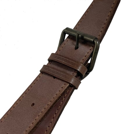 POLO RALPHLAUREN　"BLACK WATCH" LEATHER CROSS BAG