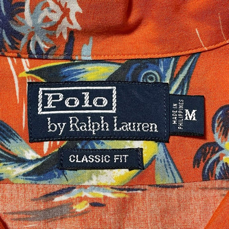 POLO RALPHLAUREN　"FISHING" ALOHA SHIRT