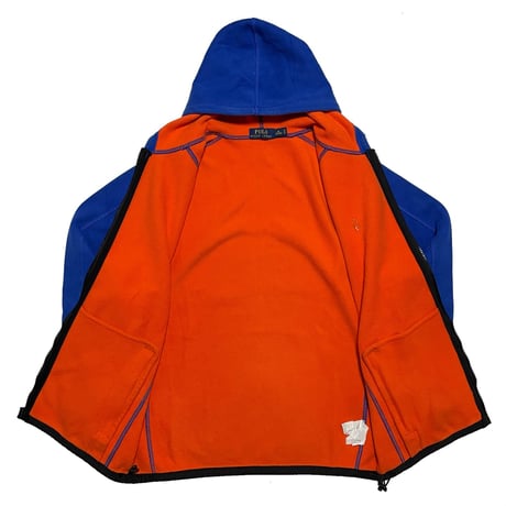 POLO RALPHLAUREN　"FLEECE LINING" ZIP-UP HOODIE