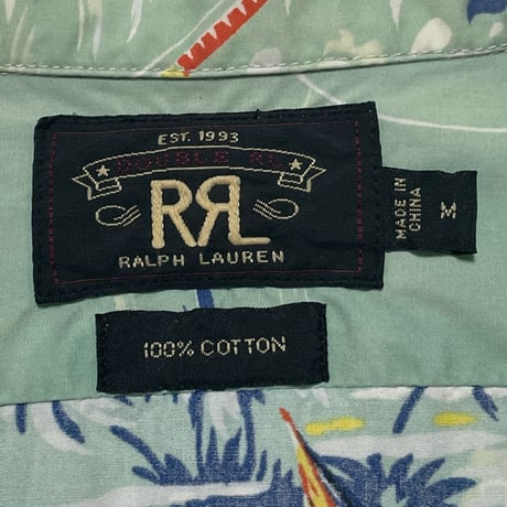 RRL RALPHLAUREN　"KEY WEST" ALOHA SHIRT