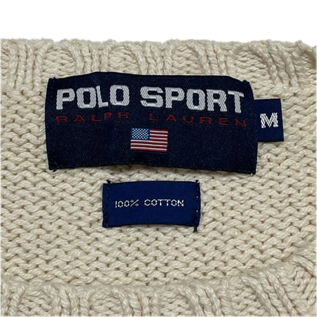 POLO SPORT RALPHLAUREN　"DEAD STOCK" SWEATER