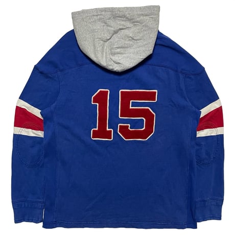 POLO RALPHLAUREN　"HOOD CUSTOM" RUGBY SHIRT