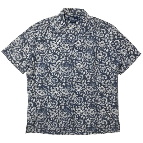 POLO RALPHLAUREN　"FLOWER PATTERNED" ALOHA SHIRT