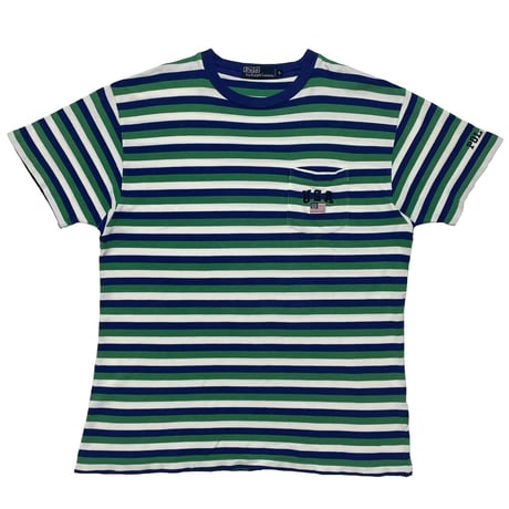 POLO RALPHLAUREN　"STRIPE" S/S POCKET TEE