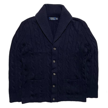 POLO RALPHLAUREN　"CABLE KNIT" CARDIGAN
