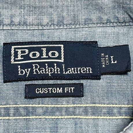 POLO RALPHLAUREN　"RLYC" CHAMBRAY SHIRT