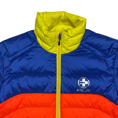 RLX RALPHLAUREN　"MULTI COLOR" DOWN JACKET