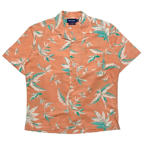 POLO GOLF RALPHLAUREN　"CALDWELL" OPEN COLLAR SHIRT
