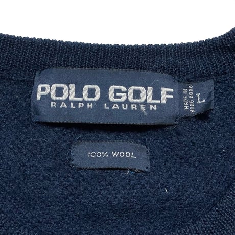 POLO GOLF RALPHLAUREN　"POLO GOLF LOGO" SWEATER