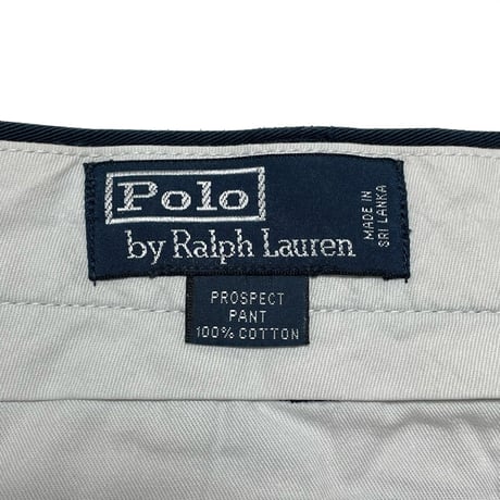 POLO RALPHLAUREN　"CLASSIC POLO CHINO" PROSPECT PANT