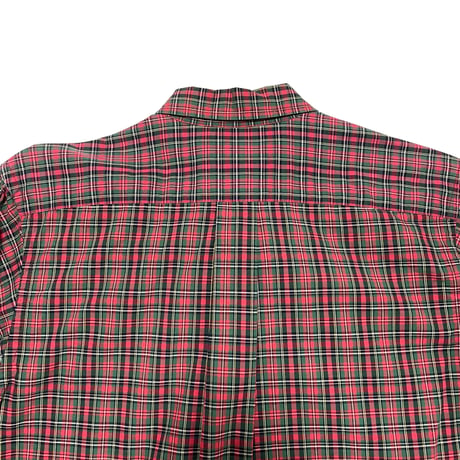 POLO RALPHLAUREN　"CHECK BOTTON DOWN SHIRT" L/S SHIRT