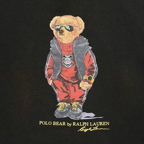 POLO RALPHLAUREN　"SUNGLASSES BEAR" HOODIE