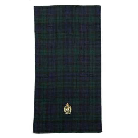 RALPHLAUREN　"BLACK WATCH"クレスト BATH TOWEL