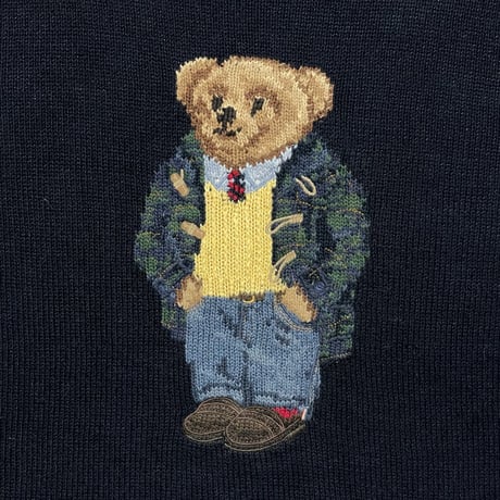 POLO RALPHLAUREN　"COAT BEAR" SWEATER