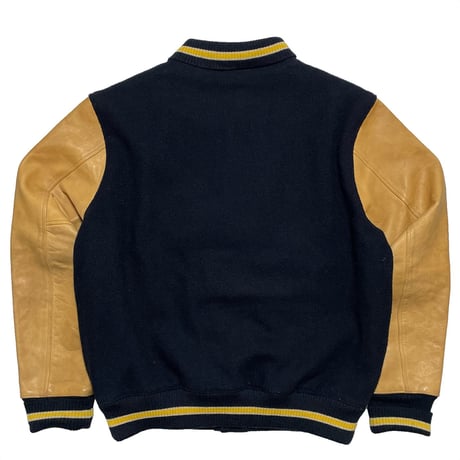 POLO RALPHLAUREN　"LEATHER SLEEVE" STUDIUM JACKET