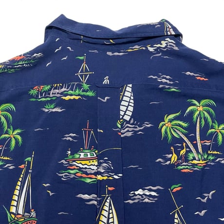 POLO RALPHLAUREN　"FISHING" ALOHA SHIRT
