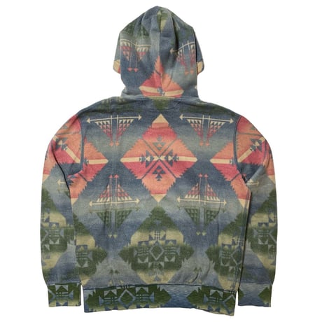 POLO RALPHLAUREN　"NATIVE" FLEECE HOODIE (L)