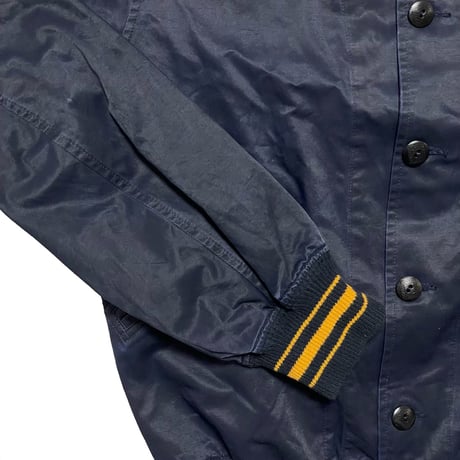 RRL RALPHLAUREN　"COTTON&NYLON" VARSITY JACKET