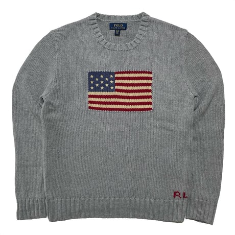 POLO RALPHLAUREN　"USA FLAG" SWEATER (BOYS)