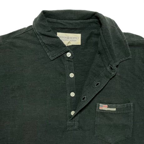 DENIM&SUPPLY RALPHLAUREN　"US FLAG" POLO SHIRT