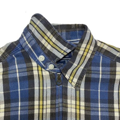 POLO SPORT RALPHLAUREN　"HARF ZIP" FLANNEL SHIRT
