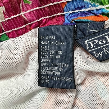 POLO RALPHLAUREN　"ALOHA" SWIM SHORTS
