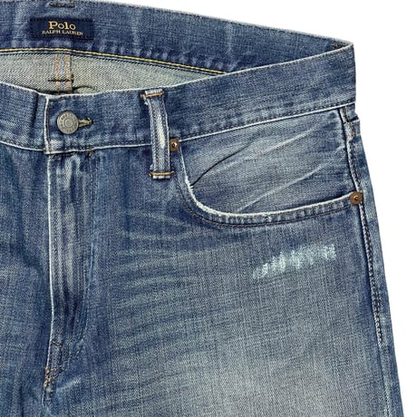POLO RALPHLAUREN　"DAMAGED" DENIM