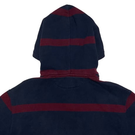 POLO RALPHLAUREN　"BORDER" HOODIE (NAVY)