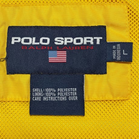 POLO SPORT RALPHLAUREN　"MESH LINING" NYLON JACKET