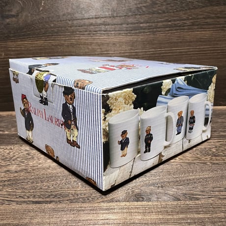RALPHLAUREN　"POLO BEAR" MUG SET/4PACK