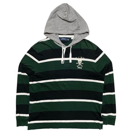 POLO RALPHLAUREN　"HOODIE CUSTOM" RUGBY SHIRT