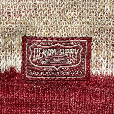 DENIM&SUPPLY RALPHLAUREN　"STAR&STRIPED" CARDIGAN