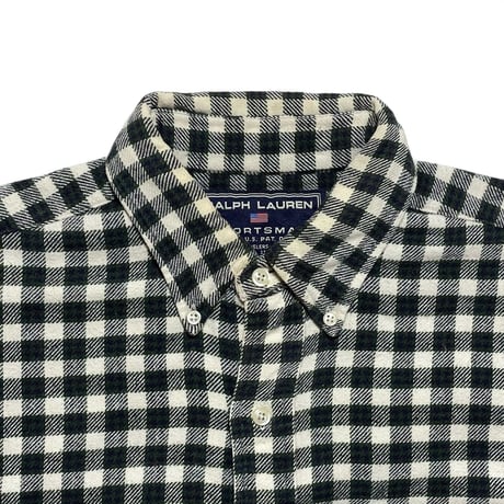 POLO SPORT RALPHLAUREN　"GINGHAM" FLANNEL SHIRT