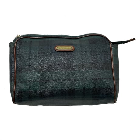 POLO RALPHLAUREN　"BLACK WATCH" CLUTCH BAG